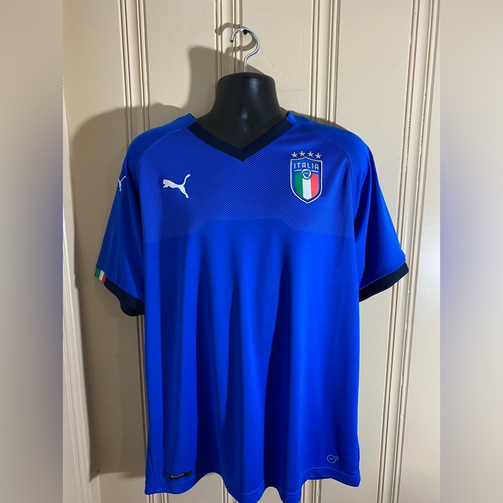 Puma Italy National Team Football Soccer Jersey